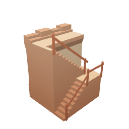 Wall Narrow Stairs Rail